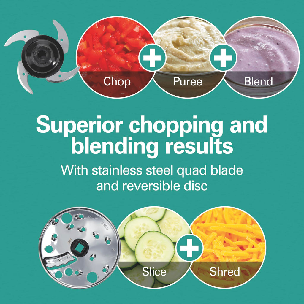 4-Cup Mini Food Processor & Vegetable Chopper W908