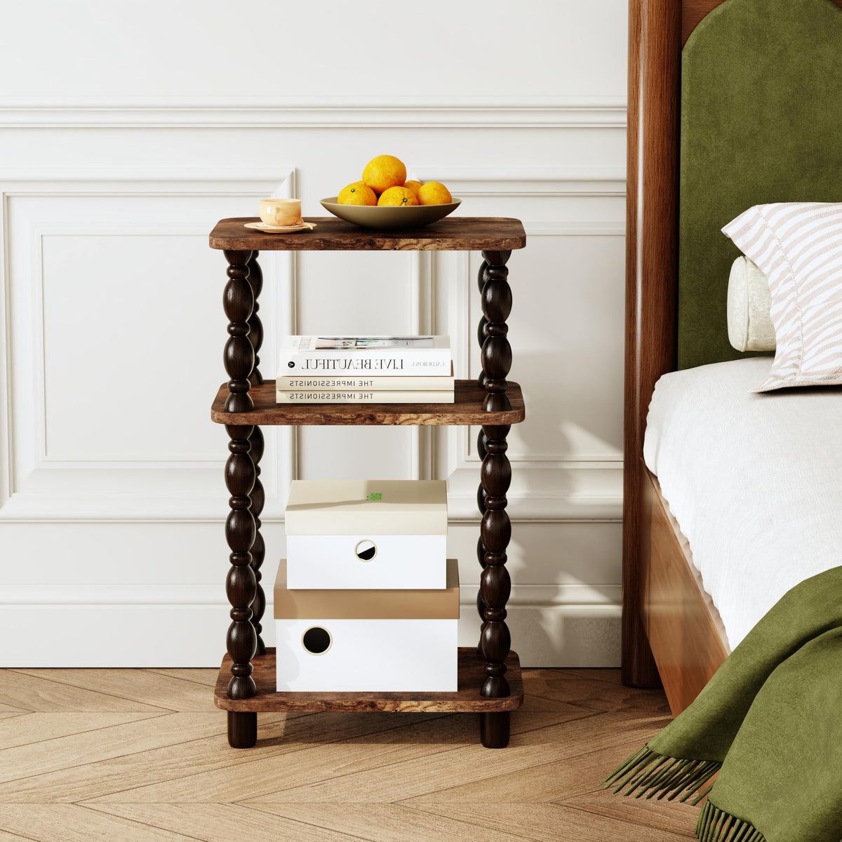 3-Tier Narrow End Table O95995