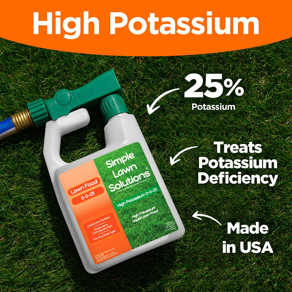 High Potassium Liquid Fertilizer 0-0-25 Concentrated Spray 32 Ounce K23217