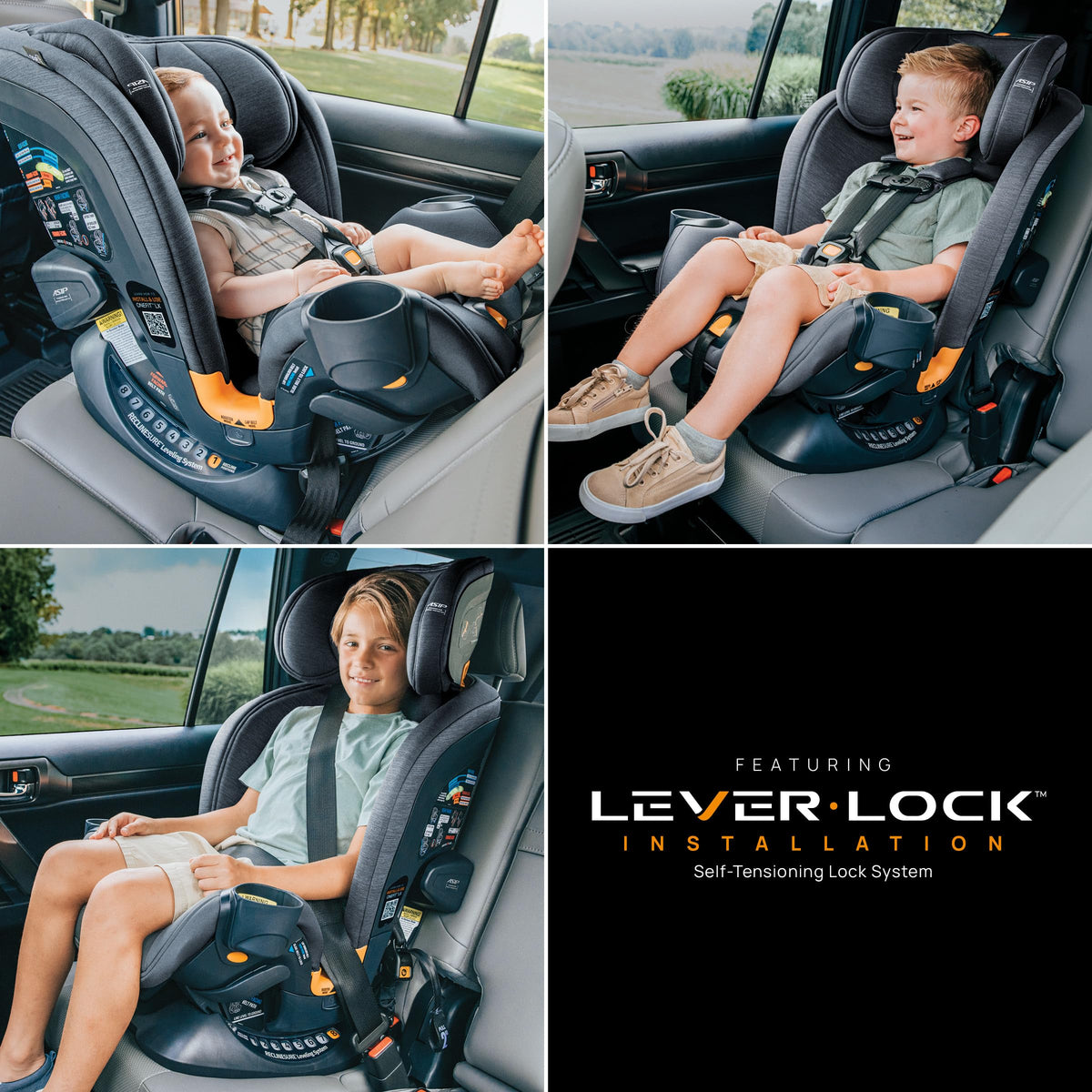 All-in-One Convertible Car Seat H41380