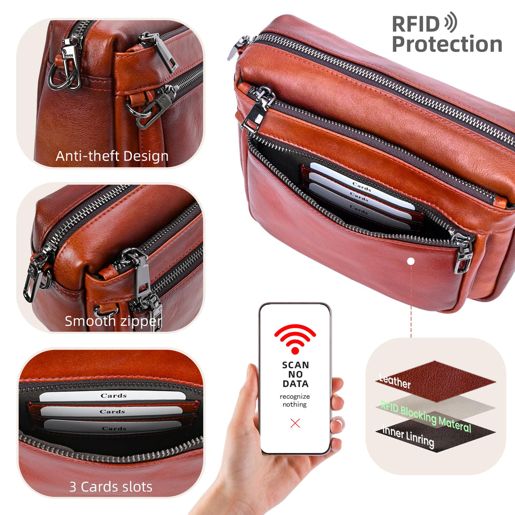 Leather Crossbody Bag T222528