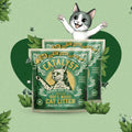 Natural Soft Wood Cat Litter Set of 2 H3207